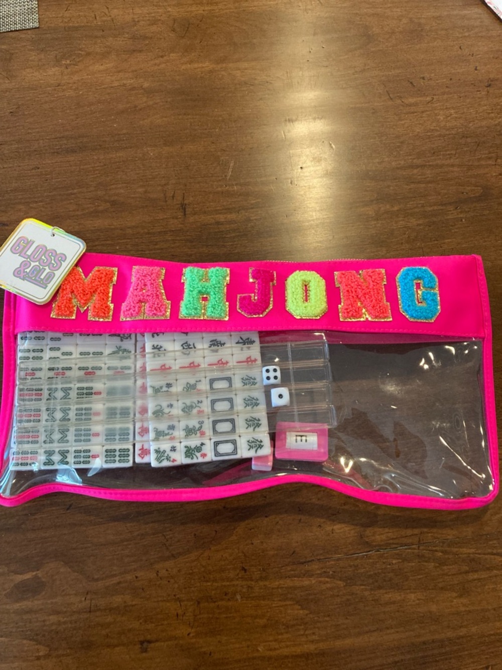 Mahjong Set - Pink - Picture 5 of 5